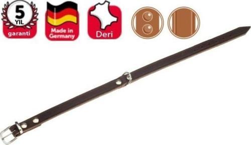 Deri Boyun Tasma 47CM-18mm Kahverengi