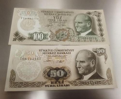 6. Emisyon 50 Ve 100 Türk Lirası Ça