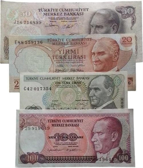 6. 7. Emisyon Koleksiyon Kağıt Para Koleksiyon Başlangıç Setleri Antika Para Eski Para