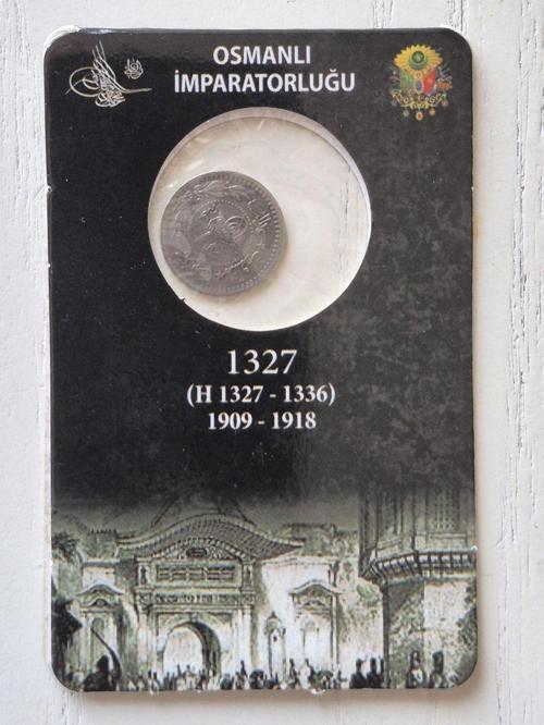Osmanlı 5 Para Hatıra Kabında Nadir. 1909 Tarihli Nadir