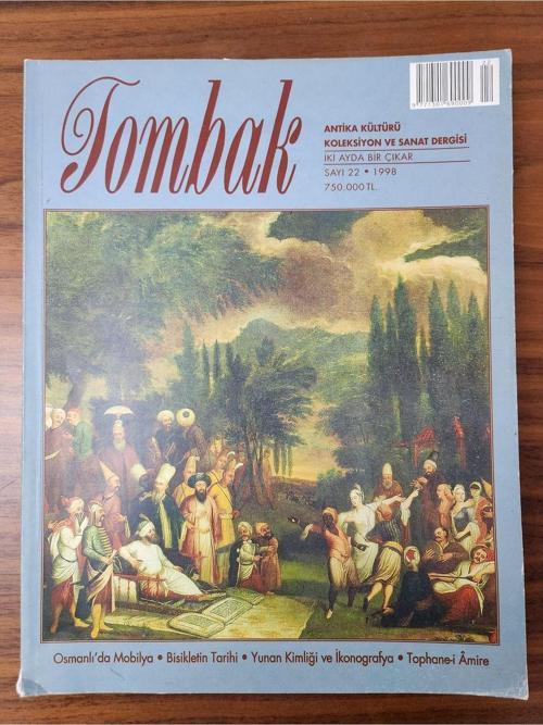 Tombak Antika Ve Sanat Dergisi 150 Sayfa. Tertemiz Durumda Orijinal Dönemine Ait. 1998
