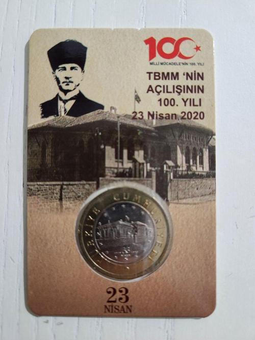 Büyük Millet Meclisi'Nin Açılışı'Nın 100. Yılı Hatıra Para Özel Kitinde Tbmm Kondisyon