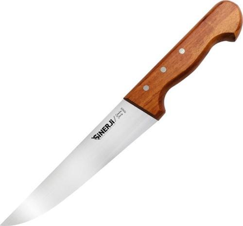 Wooden Gül Saplı Kasap Bıçağı 25,5 Cm