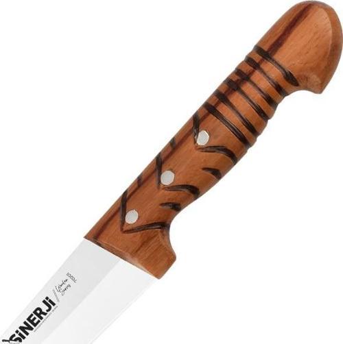 Wooden Saplı Kasap Bıçağı 14,5 Cm