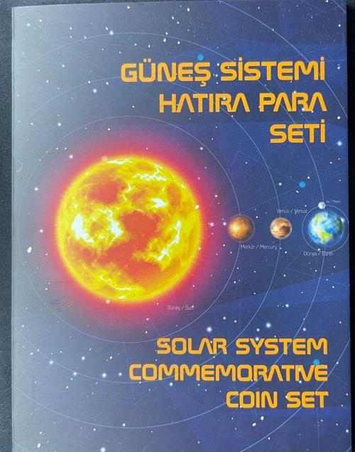 2022 Yılı Gezegenler Serisi Darphane 1 Kuruş Kitinde Çil