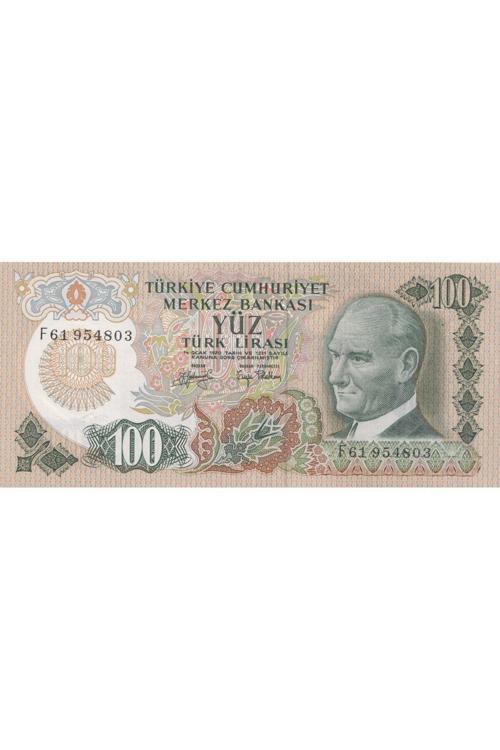 6.Emisyon 100 Türk Lirası Çil