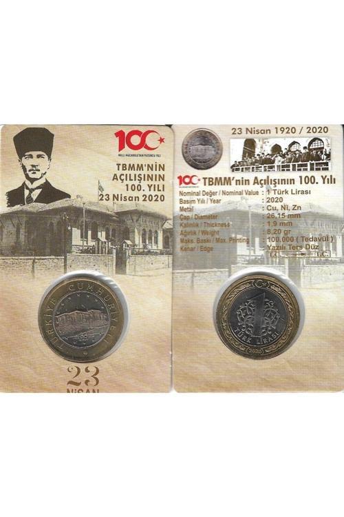 Büyük Millet Meclisi'Nin Açılışı'Nın 100. Yılı Hatıra Para Özel Kitinde Tbmm