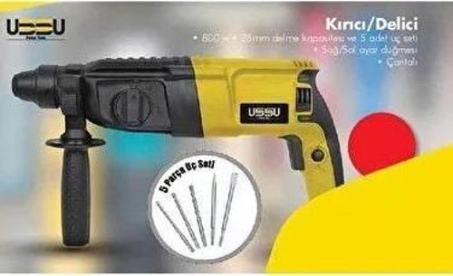 USP810 Kırıcı Delici 5 Parça Uç Seti Hediyeli