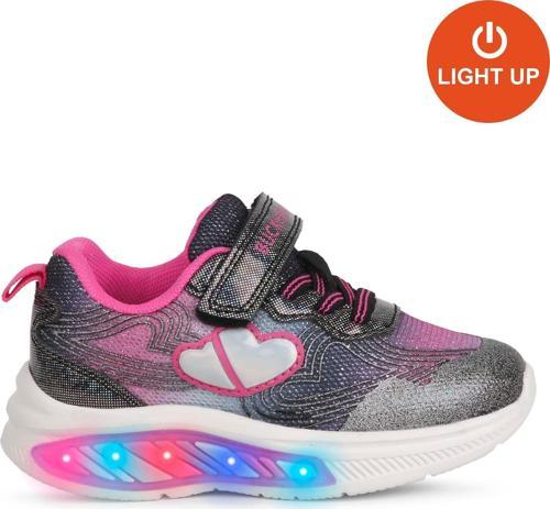 BUCK3042-001 Nina Kız Çocuk Işıklı Spor Ayakkabı