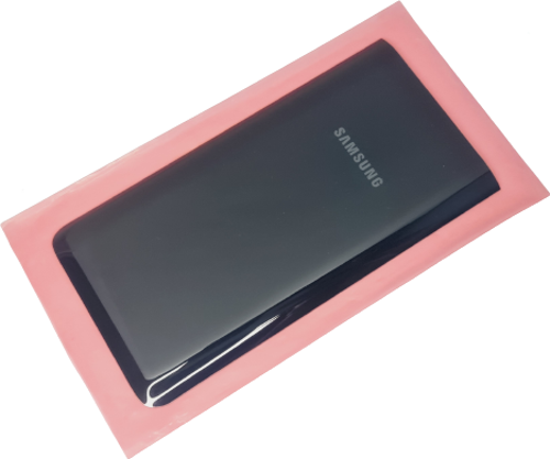 Samsung Galaxy A80 Arka Pil Batarya Kapağı (CAM ORJİNAL) SİYAH