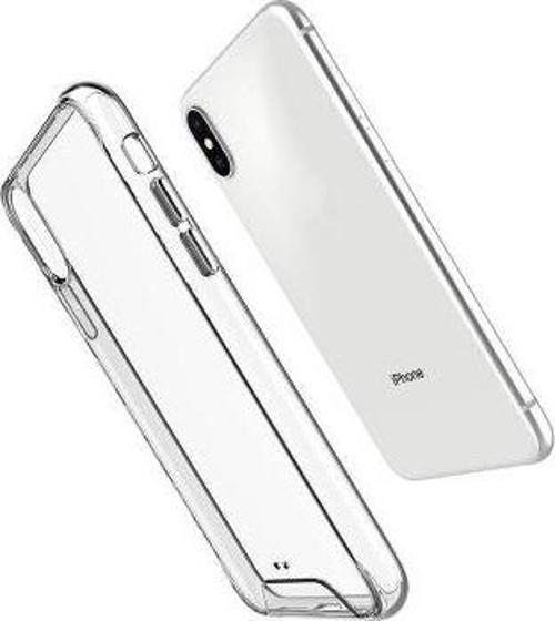 İphone X Kılıf Şeffaf Ve Sert Sararmaz Narvik Premium Kapak