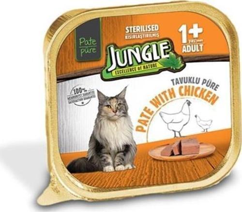 6 Adet Kısır Kedi 100g Tavuklu Ezme/Pate