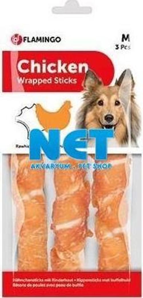 Chick N Wrap Et Sargılı Köpek Ödül Çubuk  3 Lü 17 Cm