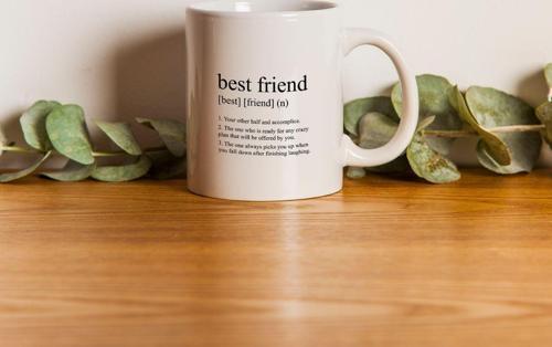 Özel Tasarım Best Friend Kupa Bardak -01