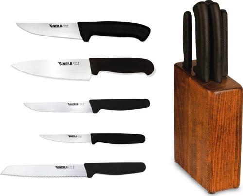 Silver Bloklu Bıçak Seti 5+1