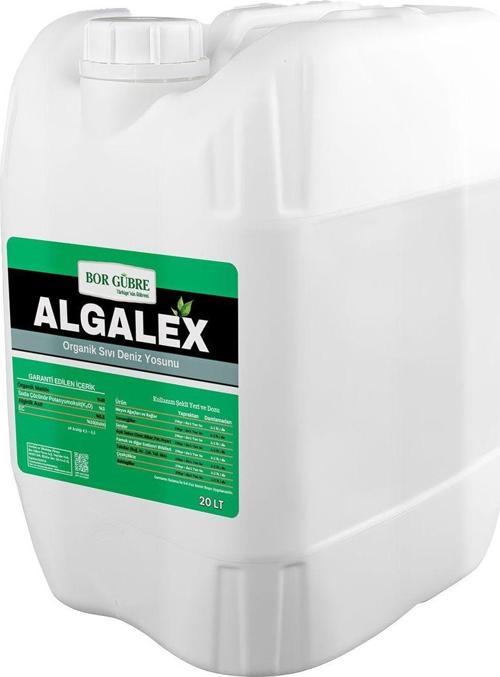 Algalex 20 Lt Sıvı Deniz Yosunu Organik Sıvı Gübre (Fabrikadan Halka Üretim Zinciri Kampanyası)