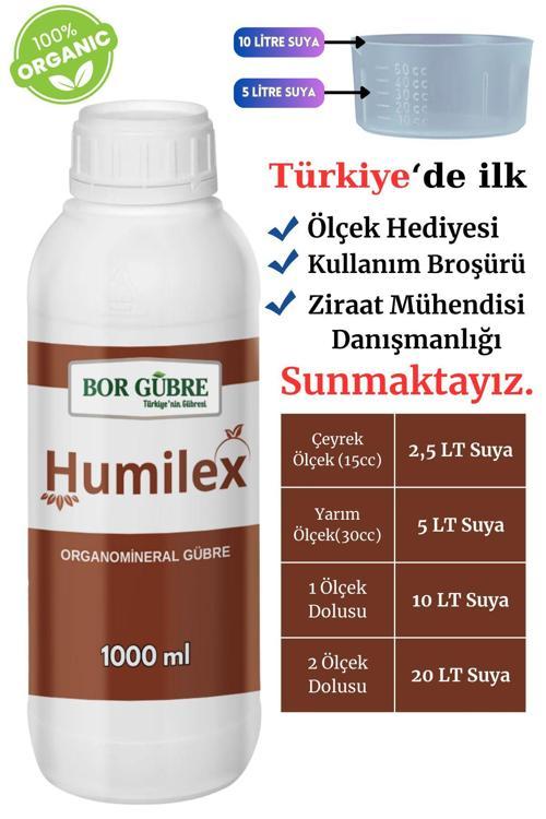 Humilex 1000Ml Azot İçerik Sıvı Organik Madde Gübresi