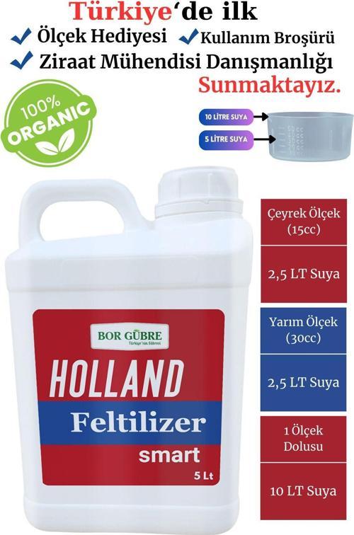 Yeni Nesil Holland Feltilizer Smart 5 Lt Yeşil Aksamı Geliştirir. Kalite Ve Verimi Arttırır.