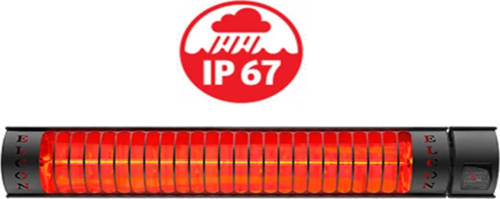 Rch-2500/6 İnfrared Isıtıcı Su Geçirmez Ip67 Sertifikalı