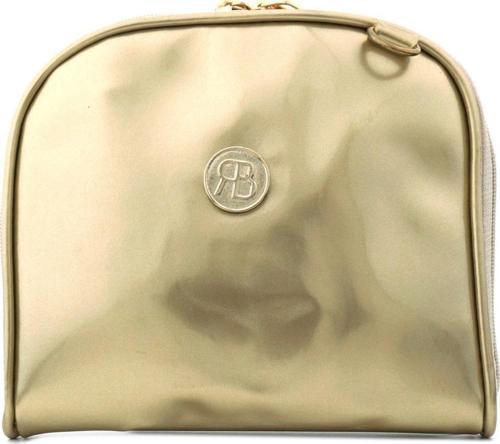 Altın Renkli Çift Ebat Portatif Alışveriş Çantası