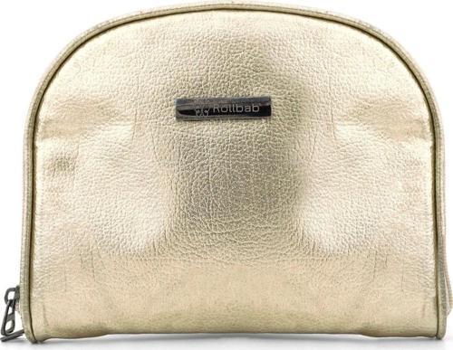 Parlak Altın Renkli Çift Ebat Portatif Alışveriş Çantası