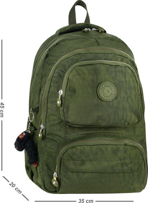 Unisex Maymuncuk Hediyeli Suya Dayanıklı Krinkıl Günlük Sırt Çantası Ve Okul Çantası