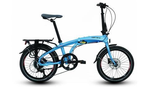 Flexı 108 8 Vites Full Shimano Hidrolik disk fren  Katlanır Bisiklet - MAVİ bukelamun