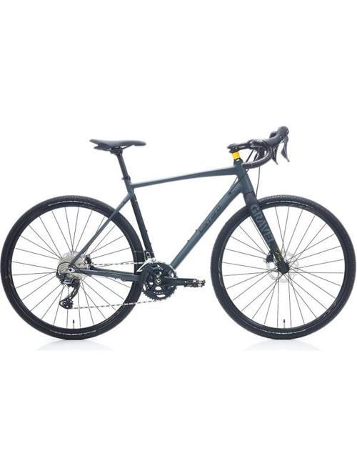 Gravel G4 22-Vites Hd Mat Antrasit-Siyah-Sarı Gravel Bisiklet 55 kadro