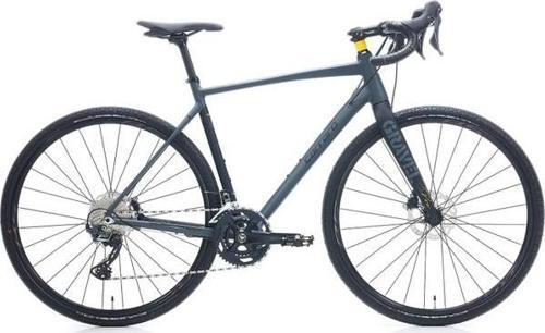 Gravel G4 PRO 22-Vites GRX 810 Hd Gravel Bisiklet Mat Antrasit-Siyah 52 kadro Karbon maşa