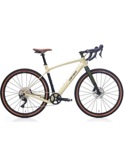 Gravel G6 Pro Karbon Bisiklet hidrolik disk 27.5 Jant 11 Vites Mat Yeşil Haki 55 cm