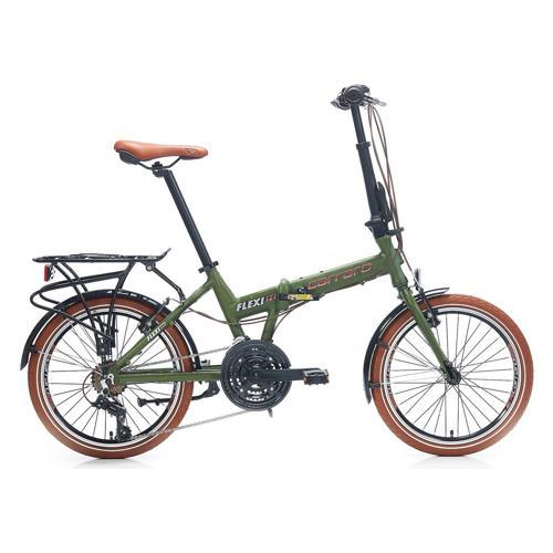 Flexi 121 V Fren Shimano 21 Vites Katlanır Bisiklet haki