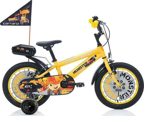 Monster 20 Jant Erkek Çocuk Bisikleti Hafif Aluminyum  sarı siyah