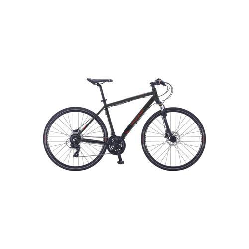 City life 21s HD Full shimano Hidrolik Disk fren Şehir ve Gezi Bisikleti Siyah-kırmızı 20"