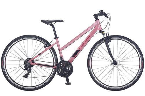 City life 21s Unisex V Fren Full Shimano 21 Vites Şehir ve Gezi Bisikleti Şeker Pembe