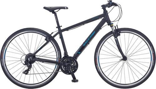 City life 24s V 28 Jant Full Shimano 24 Vites - 18" Şehir ve Gezi Bisikleti siyah BEYAZ