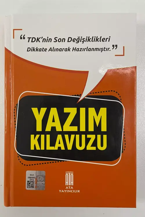 Yazım Kılavuzu Sert Kapak Ata yayıncılık