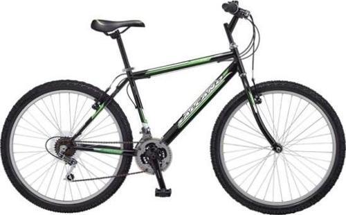 Excel 24 jant genç çocuk bisikleti 21 Vites siyah yeşil