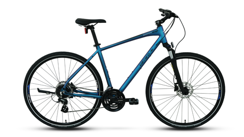 Sportive 225 HD Hidrolik disk Fren Shimano Altus 24 Vites Şehir Gezi Bisikleti Mavi 46