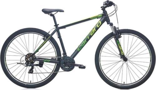 Force 900 29" jant Shimano 21 Vites Dağ Bisikleti Siyah Yeşil 44 kadro