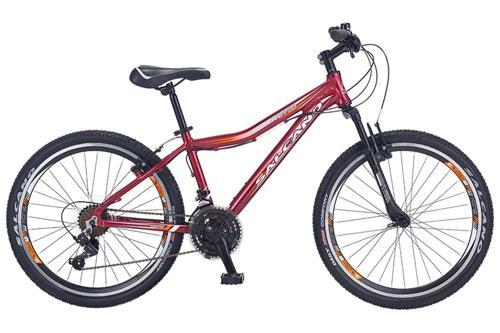 NG 950 26 jant V fren 15" Dağ bisikleti 21 vites bordo turuncu