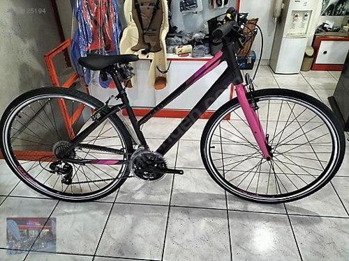 Sportıve 322 28 Jant 21-Vites Kadın Şehir Bisikleti  Mat Mürdüm-pembe 48