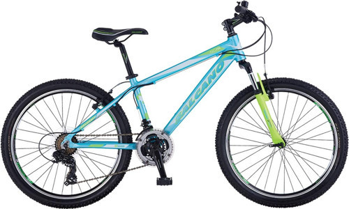 ng 750 29 jant Full Shimano 21 Vites Dağ bisikleti Turkuaz Yeşil
