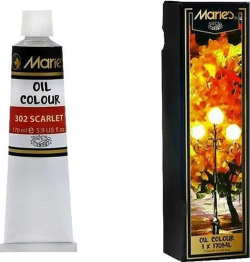 Yağlı Boya Scarlet 170 ml E1385-3 302
