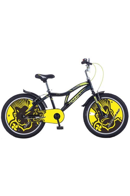 badboy 16 çocuk bisikleti siyah sarı