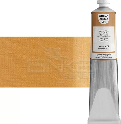 Studio Yağlı Boya 200ml 231 Yellow Ochre Light