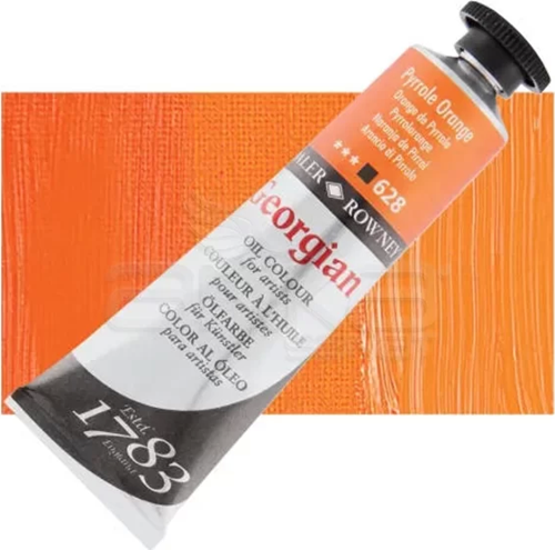 Georgian Yağlı Boya 38ml No:628 Chrome Orange Deep (Hue)