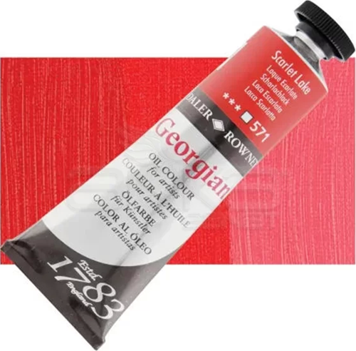 Georgian Yağlı Boya 225ml 571 Scarlet Lake