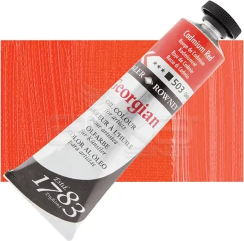 Georgian Yağlı Boya 38ml No:502 Cadmium Red Hue