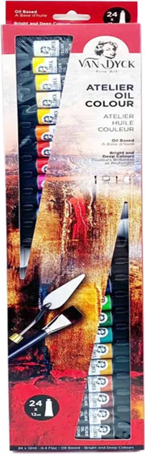 Vandyck Atelıer Yağlı Boya Seti 24lü