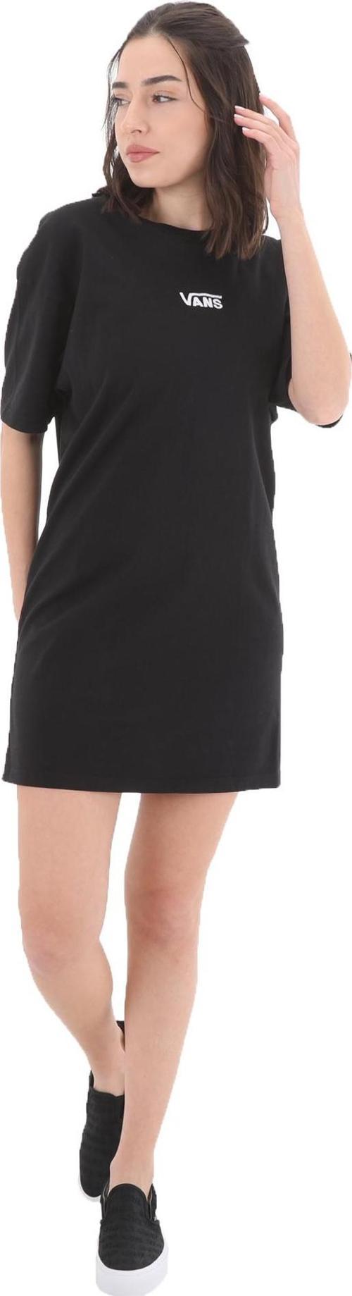 0A4RU2BLK1-R Vans Center Vee Tee Dress Kadın Elbise - Etek Siyah